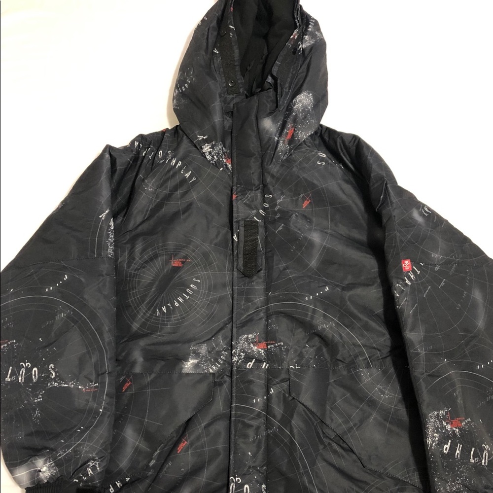 Southplay Men’s Ski-Snowboard Military Jacket